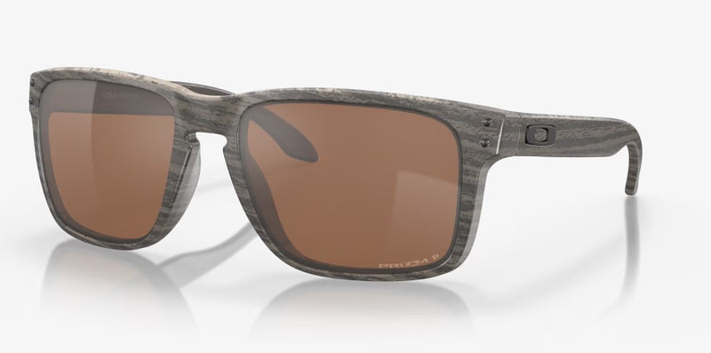 Oakley Sunglasses Holbrook XL Woodgrain Frame - Prizm Tungsten Polarised Lenses