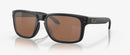 Oakley Holbrook Sunglasses - Prizm Tungsten Polarized Lenses with Matte Black Frame