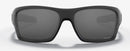 Oakley Turbine Sunglasses - Prizm Black Lenses with Matte Black Frame