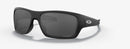 Oakley Turbine Sunglasses - Prizm Black Lenses with Matte Black Frame