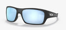 Oakley Turbine Sunglasses - Prizm Deep Water Polarised Lenses with Matte Black Camo Frame