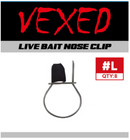 Vexed Live Bait Nose Clip (Assorted Sizes)