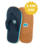 Pluggaz Thongs - Wave Worriors