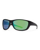 Liive Vision Whiting Sunglasses with Green Mirror Matt Black Lenses