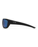 Liive Vision Whiting Sunglasses with Green Mirror Matt Black Lenses