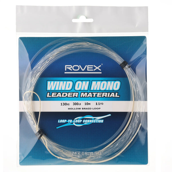 Rovex Wind On Mono Leader 10m (300lb)