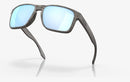 Oakley Holbrook Sunglasses - Prizm Deep Water Polarised Lenses with Woodgrain Frame