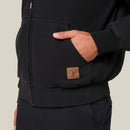 Hard Yakka Men's Heritage Canvas Bomber Jacket - Black