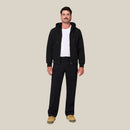 Hard Yakka Men's Heritage Canvas Bomber Jacket - Black