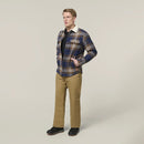 Hard Yakka Men's Heritage Trucker Sherpa Jacket - Woodlands