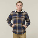 Hard Yakka Men's Heritage Trucker Sherpa Jacket - Woodlands
