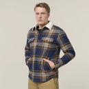 Hard Yakka Men's Heritage Trucker Sherpa Jacket - Woodlands