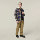 Hard Yakka Men's Heritage Trucker Sherpa Jacket - Woodlands