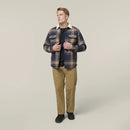 Hard Yakka Men's Heritage Trucker Sherpa Jacket - Woodlands