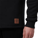 Hard Yakka Men's Sherpa Henley Jumper - Black