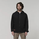 Hard Yakka Core Fleece Zip Hoodie - Black