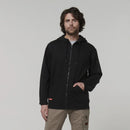 Hard Yakka Core Fleece Zip Hoodie - Black