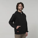 Hard Yakka Core Fleece Zip Hoodie - Black