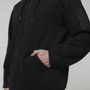 Hard Yakka Core Fleece Zip Hoodie - Black
