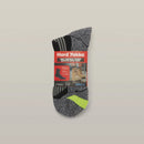 Hard Yakka Mens Core Coolmax Padded Quarter Crew Socks (2 Pack)