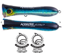 Ocean's Legacy Keeling Popper Lure (120mm) - Variety of Colours Available