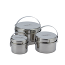 Campfire Stainless Streel Pot Set - 6 Pieces