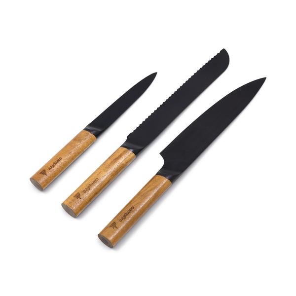 Campfire Premium Knife Set (3 Pieces)