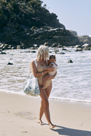 OZtrail Palm Club Beach Tote - Palm Cove Green