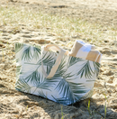 OZtrail Palm Club Beach Tote - Palm Cove Green