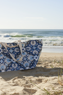 OZtrail Palm Club Beach Tote - Bells Beach Blue