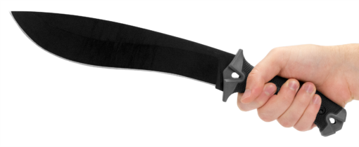Kershaw 10" Camp Fixed Blade Knife with Sheath - Black (KS1077)
