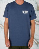 Salty Crew Alpha Short Sleeve Tee - Navy Heather