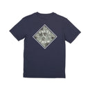Salty Crew Tippet Refuge Boys Short Sleeve Tee  - Navy