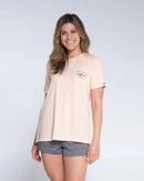 Salty Crew Bruce Boyfriend Tee - Apricot