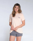 Salty Crew Bruce Boyfriend Tee - Apricot