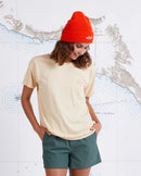 Salty Crew Tippet Fill Boyfriend Tee - Dusty Gold