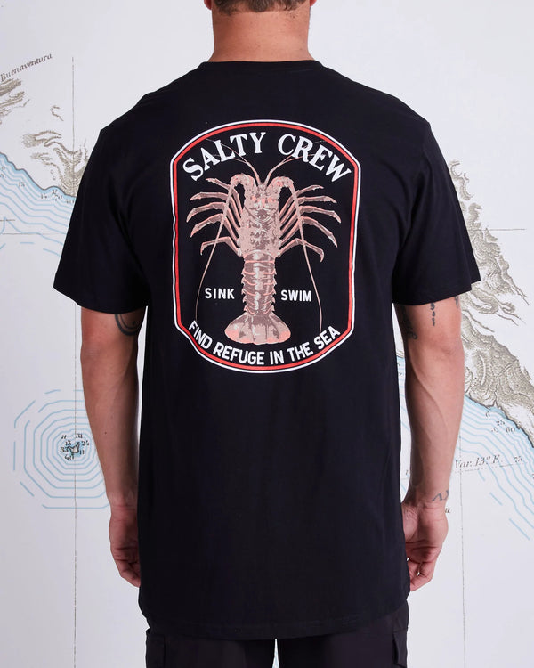 Salty Crew Spiny Short Sleeve Tee - Black