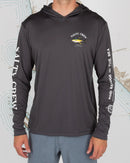 Salty Crew Ahi Mount Hood Sunshirt - Charcoal
