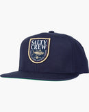 Salty Crew Current 6 Panel Hat/Cap - Navy