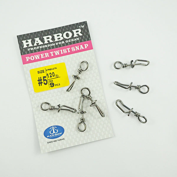 Harbor Power Twist Snap 5 9pk