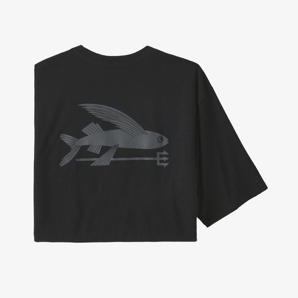 Patagonia Men's Flying Fish Responsibili-Tee Shirt - Ink Black