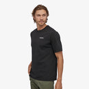 Patagonia Men's P-6 Logo Responsibili-Tee - Black