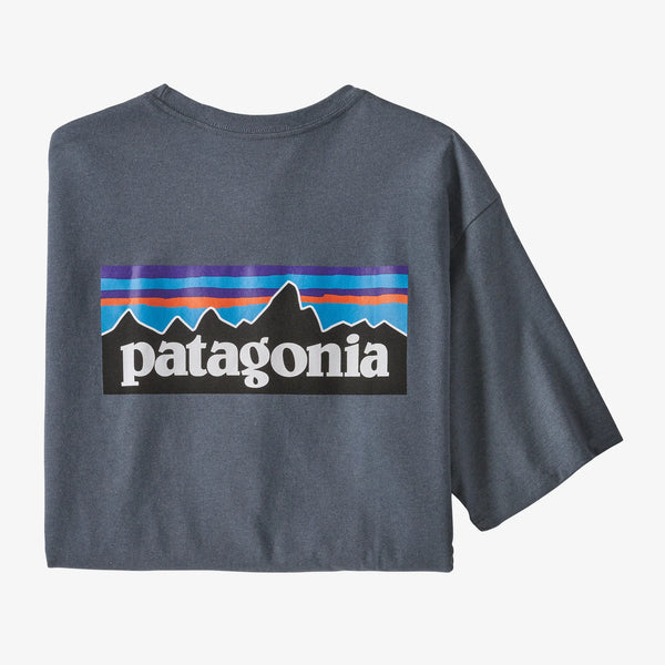 Patagonia Men's P-6 Logo Responsibili-Tee - Plume