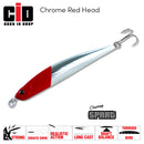 CID Sprat Lure 95mm Chrome Redhead