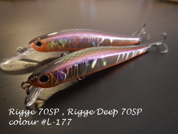 ZipBaits Rigge Lure 70SP Suspending Deep Colour  L-177