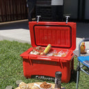 BlackWolf Hardside Cooler (45L) - True Red