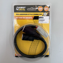 Thorny Devil 50A Anderson Style Connector Lead to Twin 12V Sockets (30cm)