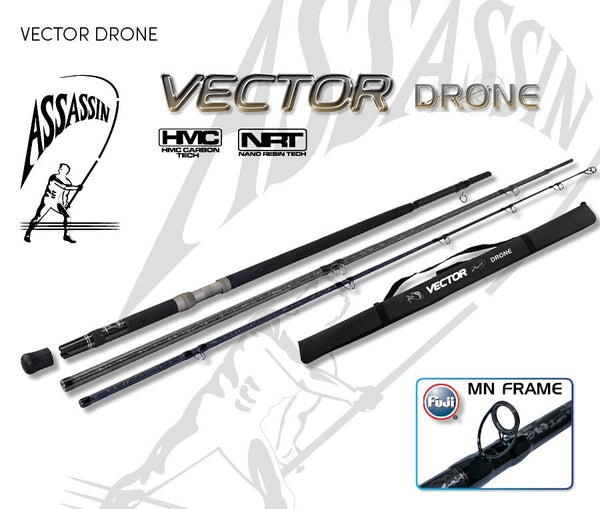 Assassin Vector Drone Rod 12'6 Heavy