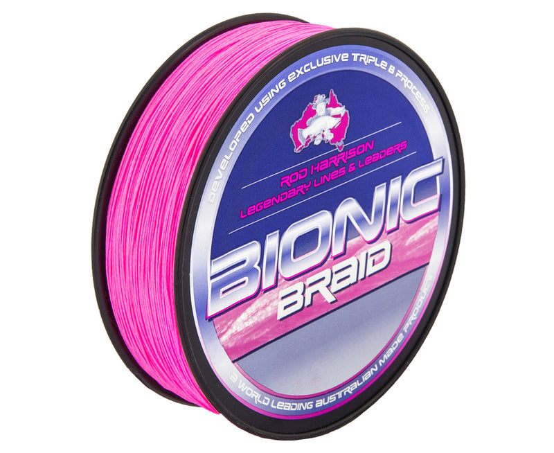 Platypus Bionic Braid 6lb 150yd Pink