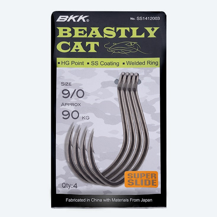 BKK Beastly Cat Hooks 9/0 4pce